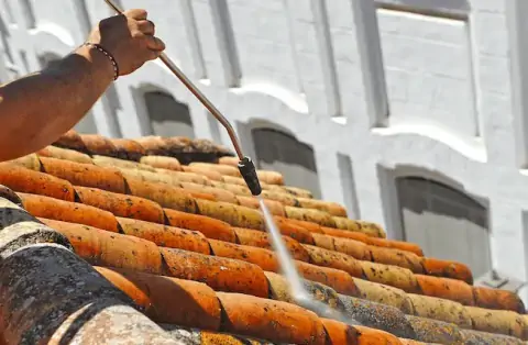 Nettoyage de toitures - Valleroy